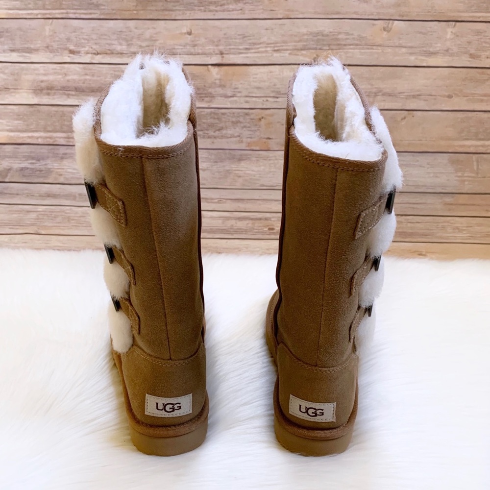 UGG Chestnut Suede Klea Boots - Picture 5 of 8